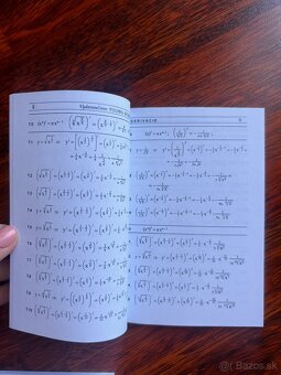Pomocné knižky na derivácie, limity a funkcie - 3