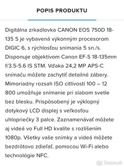 Canon EOS 750D - 3
