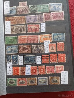 Album známok USA - 3