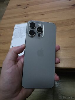 iPhone 15 Pro Max Natural Titanium 256GB - 3