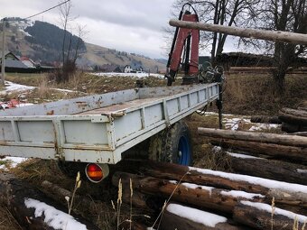 Vlecka s hydraulickou rukou panoba - 3