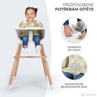 Jedalenska stolicka Kinderkraft Sienna - 3