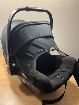 Bugaboo nuna turtle air+ isofix+ nadstavce na kočiar - 3