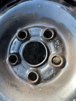 4xR15 Oceľové disky 6Jx15H2 ET55 5x112 - 3