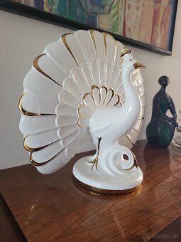 Mmohutný porcelánový páv, Italy - 3