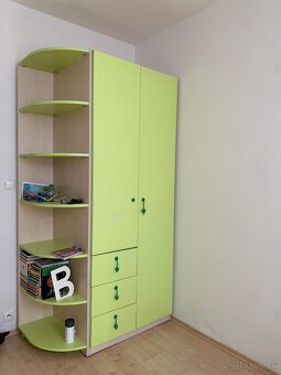 Dvojposchodová posteľ a doplnky - 3