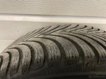 Alu disky 5x112 Škoda ,VW R16 s zimné pneu Michelin - 3