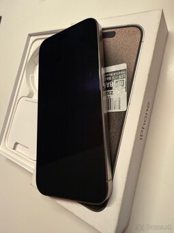iPhone 15 Pro, 256GB, Natural Titanium - 3