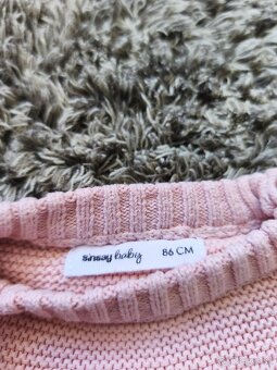 Dievčenský pletený pulóver, Panda - 3