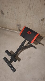 Lavička na hyperextenzie HopSport - 3