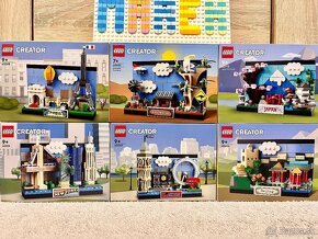 P: LEGO CREATOR pohľadnice – kompletná zbierka 6 pohľadníc - 3