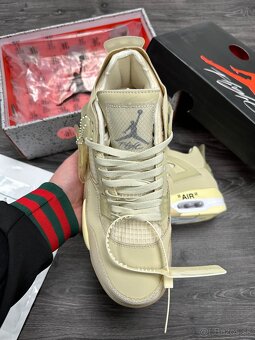 Jordan x Off-White Air Jordan 4 Retro tenisky - 3