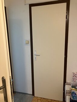 Interierove dvere 60, 70, 80 plne, s kluckou - 3