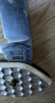 MIKOV INOX nôž s 2 čepelami RETRO za 10EUR - 3