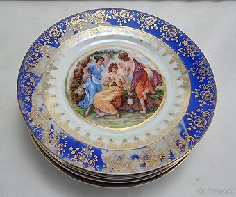 Porcelánový servis - motív 3.grácií - 3
