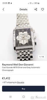 Predám alebo vymením Raymond Weil - 3