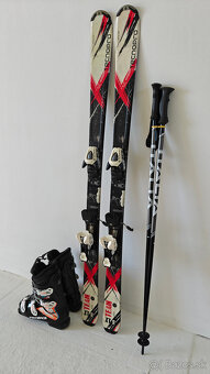 LYŽE TECNO PRO XT TEAM 140CM + LYŽIARKY TECNICA 40EUR - 3