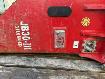 Hydraulické kladivo JAB-30 JB30 + Upínací deska - 3