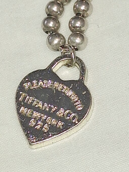 STRIEBRO NÁHRDELNÍK TIFFANY - 3
