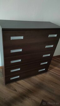 Manželka posteľ, nočné stolíky, komoda - 3