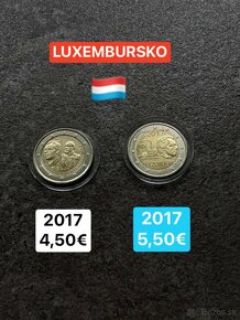 Luxembursko - 2 eurové mince - 3