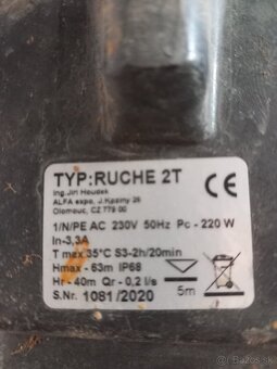 Vibračné čerpadlo - 3