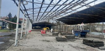 Predám demontovanú kovovú halu - 3