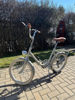 Mestský skladací retro bicykel - 3