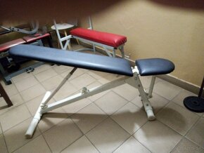 Profesionálna polohovateľná lavička - NOVÁ za 1/4 ceny - 3