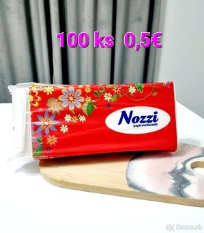 Toaletný papier, papierové vreckovky. - 3