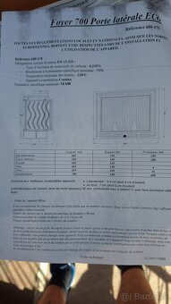Predám liatinovú krbovú vložku. - 3
