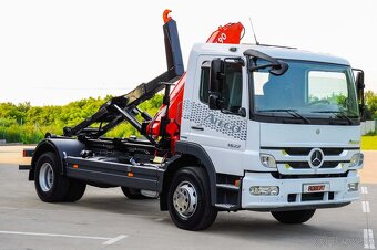 MERCEDES 1622 NOVÝ HÁKOVÝ NOSIČ KONTAJNEROV HYDRAULICKÁ RUKA - 3
