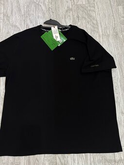 Tričko Lacoste čierne - 3