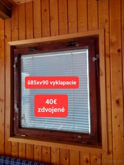 Predám drevené okná - 4 kusy - 3