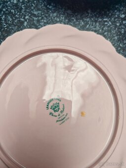 Ružový porcelán - taniere - 3