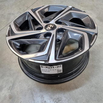 Hyundai disky 5x114,3 R16 6,5J ET50 - 3