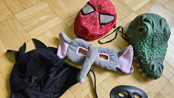 Masky na karneval pre deti, Spiderman a Vreskot (Scream) - 3