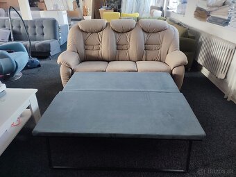 Výnimočne komfortný štýlový 3-sed s lôžkom - 3