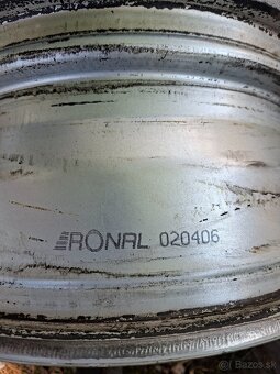 Alu disky RONAL 16"roztec 5x112 ,7J,ET50 - 3