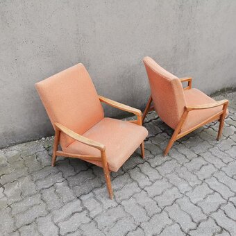 Retro kreslo Jiroutek 1970 Vintage - 3