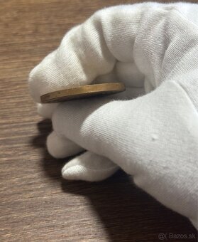 Medaila biela stopa 1984 SNP - 3