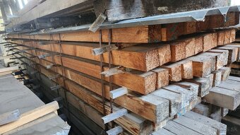 Drevené hranoly a rezivo rôzne rozmery vzduchosuché - 3