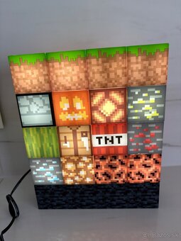 Detská nočná lampa minecraft - 3