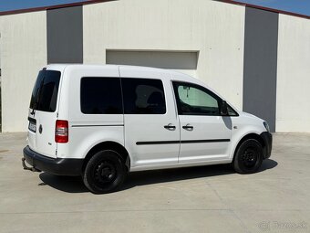VW Caddy 1.6 TDI 5 Miestna Klimatizácia Ťažné 1.Majiteľ - 3