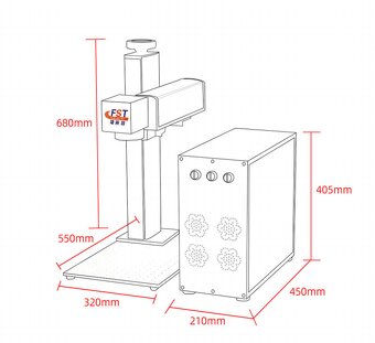 Fiber laser, gravírka, značenie štítokov - 3