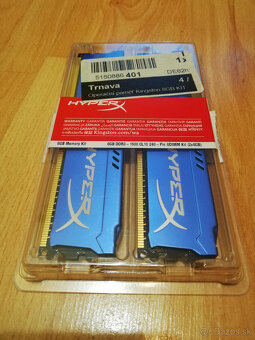Kingston HyperX Fury 8GB DDR3 CL10 1600MHz 1.5V - 3
