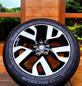 alu R18 5x114,3 orig. NISSAN /+ Renault + Dácia, pneu 215/55 - 3