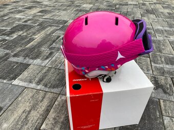 ATOMIC dievčenská prilba + okuliare - 3