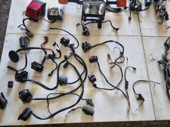 Yamaha xt tt  xtz 600 660 spínače prepínače svetlo - 3