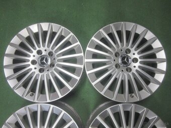 R17 hliníkové disky MERCEDES C rozteč 5x112 ET48,5 - 3
